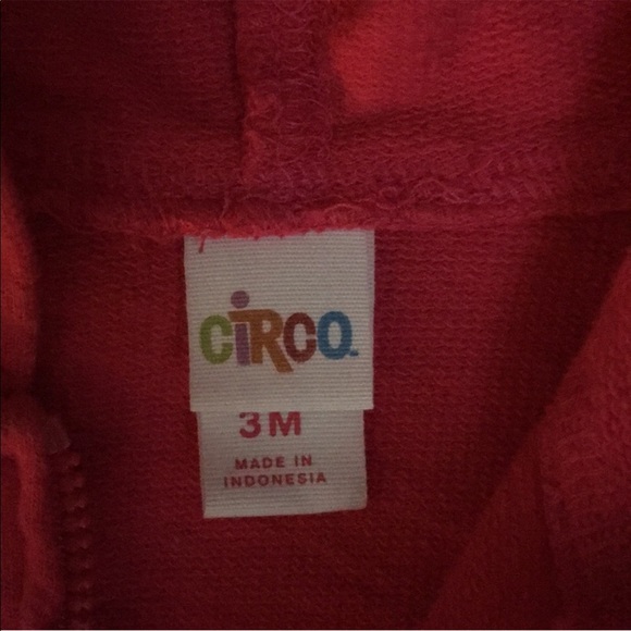 Magenta Hoodie Girls - Picture 3 of 4